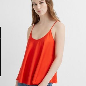 Club Monaco NWT Trapeze Camisole Flame